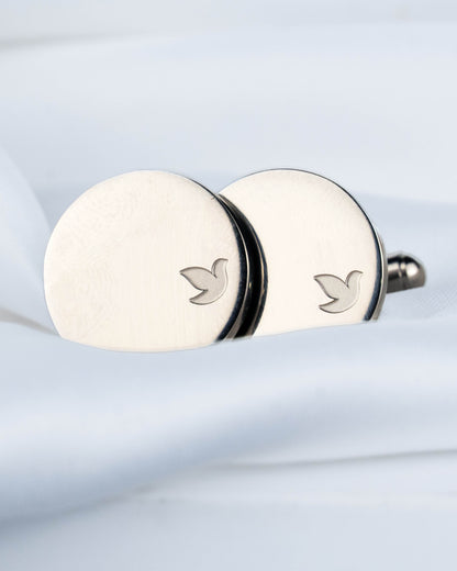 CUFFLINKS WITH BIRDY® LOGO