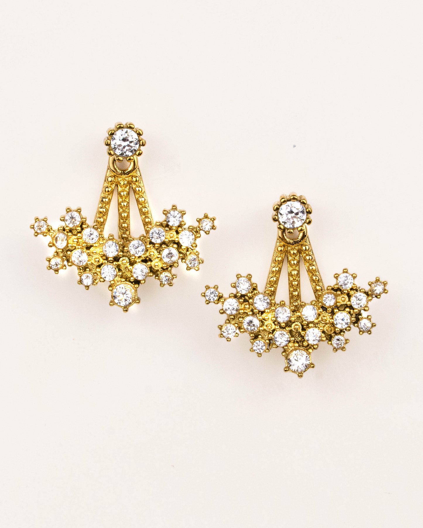 CZ POINTED EARRINGS