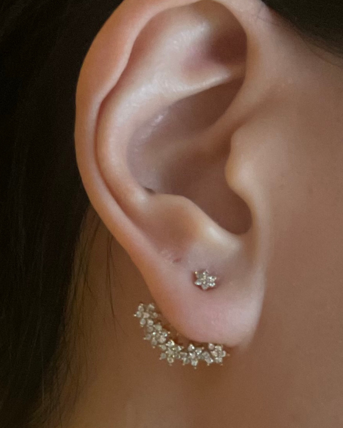 MINI FLOWER EARRINGS